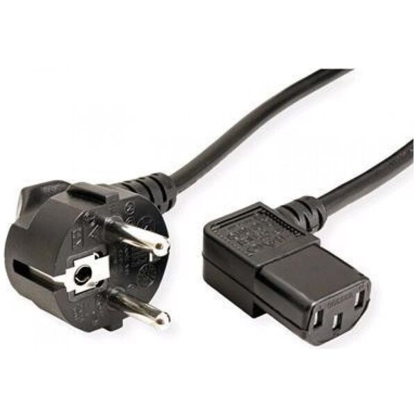 C-Tech καλώδιο C-TECH 220/230V ζεστό, φυσικό, VDE, 2m 13223133 8594125013752