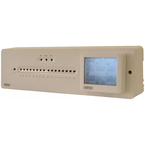 Wavin AHC 9000 Έλεγχος ενδοδαπέδιας θέρμανσης με οθόνη 1-16 κυκλώματα 13235835 8594052539622