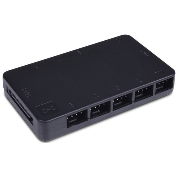 Alphacool Alphacool Core 10x 4-Pin PWM Splitter - μαύρο 13238064 4250197256674