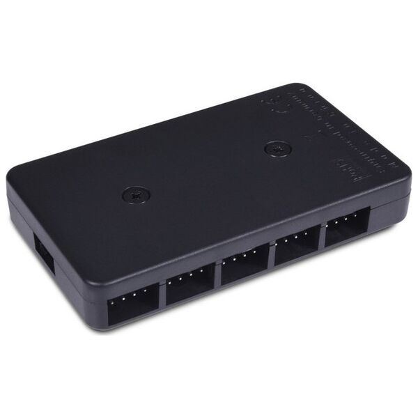 Alphacool Alphacool Core 10x 4-Pin PWM Splitter - μαύρο 13238064 4250197256674