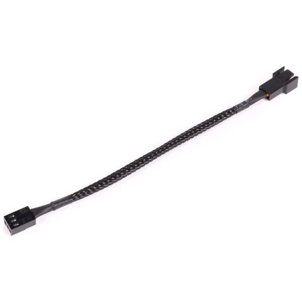 Alphacool Alphacool Verlängerungskabel - 3-Pin zu 3-Pin-Lüfter, 15 cm 13238068 4250197186858