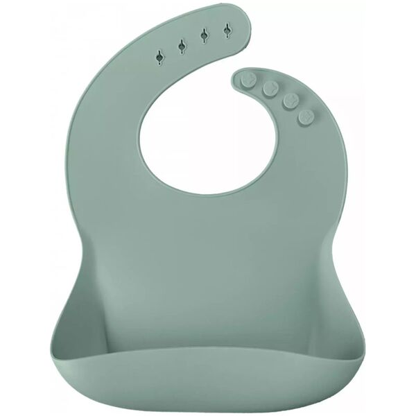Σαλιάρα σιλικόνης MINIKOIOI MINIKOIOI BASICS, River Green, 101300008 13279665 8681176333288