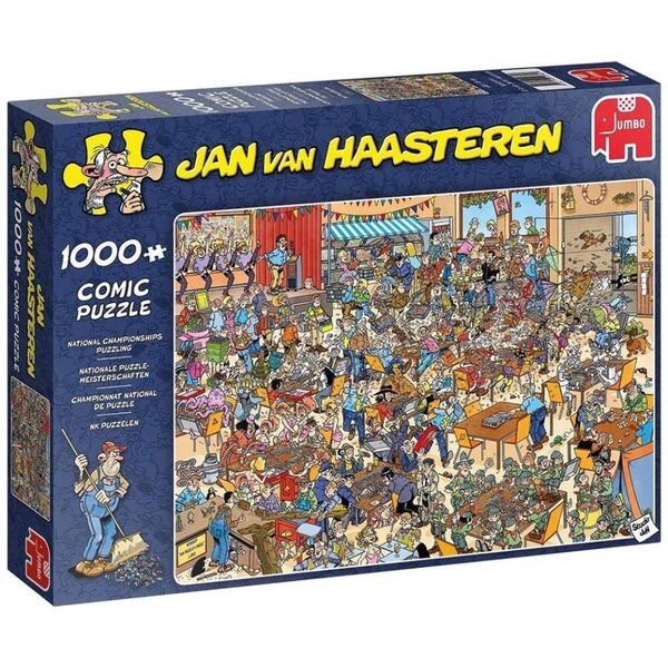 Jumbo Puzzle 1000 Haasteren Mistrzostwa układania puzzli