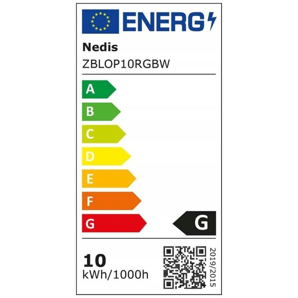 Nedis ZBLOP10RGBW oświetlenie zewnętrzne Oświetlenie zewnętrzne podłogowe LED 14 W F