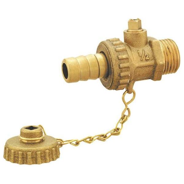 Ferro Zawór spustowy piecowy 1/2" ZS1