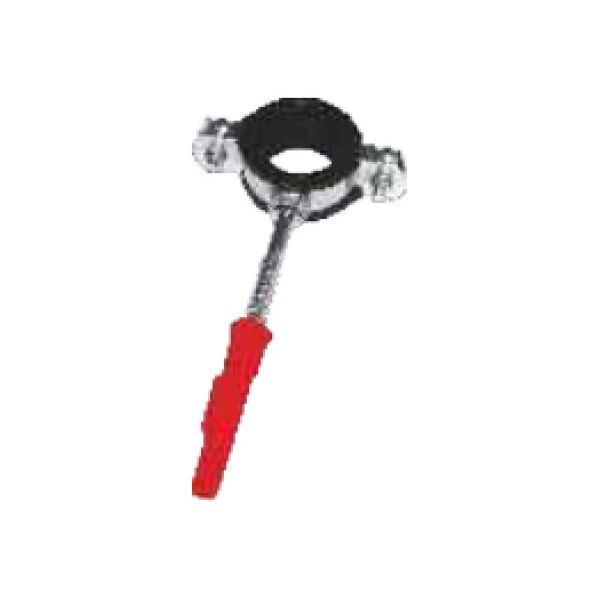 Gorgiel Uchwyt stalowy pojedynczy do rur 1 1/4" LIGHT z uszczelką 1031123150