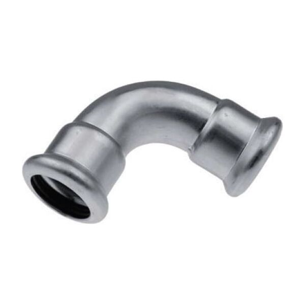 KAN-therm Kolano zaprasowywane 90° 15mm stal inox - 6190206