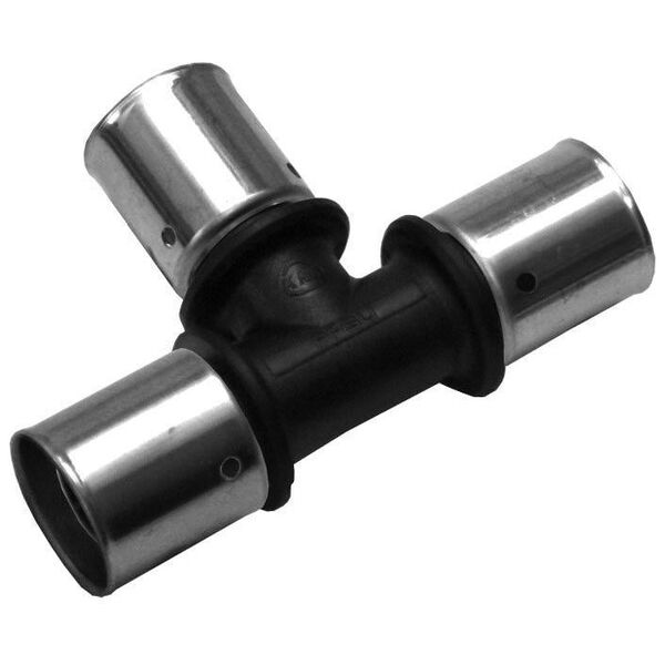 KAN-therm Trójnik PPSU z pierścieniem zaprasowywanym 20x16x16mm - K-900600