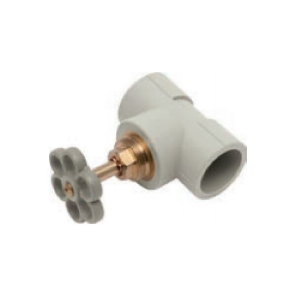 KAN-therm Zawór odcinający grzybkowy PP 25mm 04112225