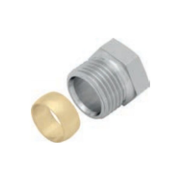 KAN-therm Zacisk na rurę miedzianą 15 G1/2" 729202W
