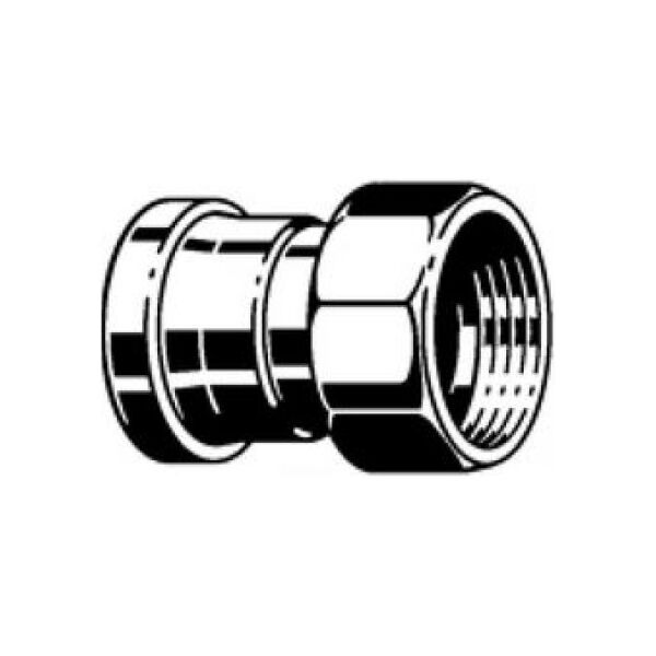 Viega Złączka przejściowa 42mm x GW 1½" z SC-Contur - 642211