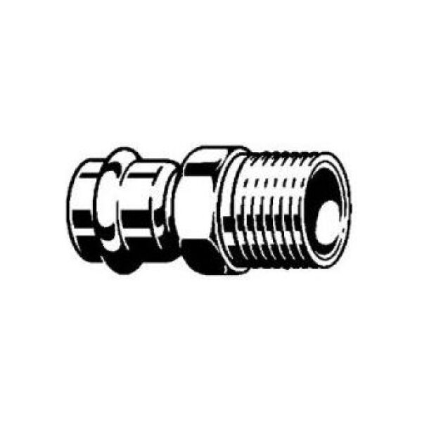 Viega Złączka przejściowa z SC-Contur 22mm x GZ 1" stal ocynkowana - 704797