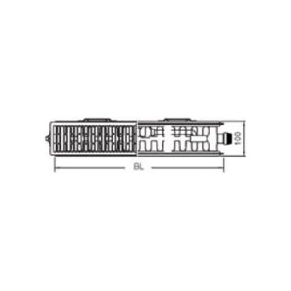 Kermi Grzejnik therm-x2 Plan-V22 605x805mm - PTV220600801R1K