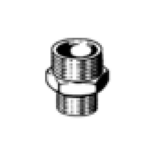 Viega Nypel redukcyjny 1 x 1/2" brąz (320287)