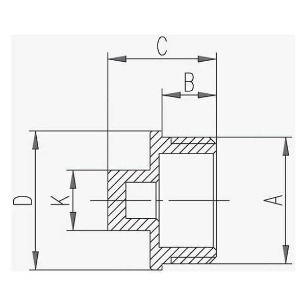 Ferro Korek mosiężny 6/4" żółty (KOR7Z)