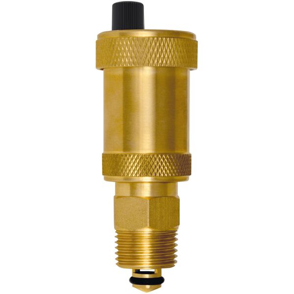 Ferro odpowietrznik automatyczny 1/2" z zaworem stopowym (015AS2)