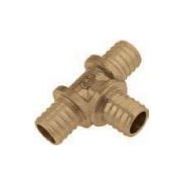 KAN-therm Trójnik Push 18 x 18 x 14mm mosiężny (9013.73)