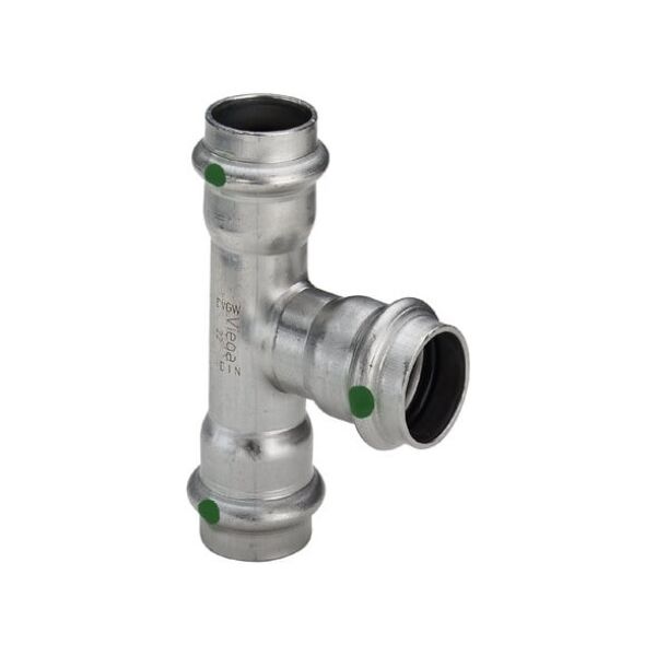 Viega Trójnik SANPRESS INOX z SC CONTUR 28x28x28mm - 435882