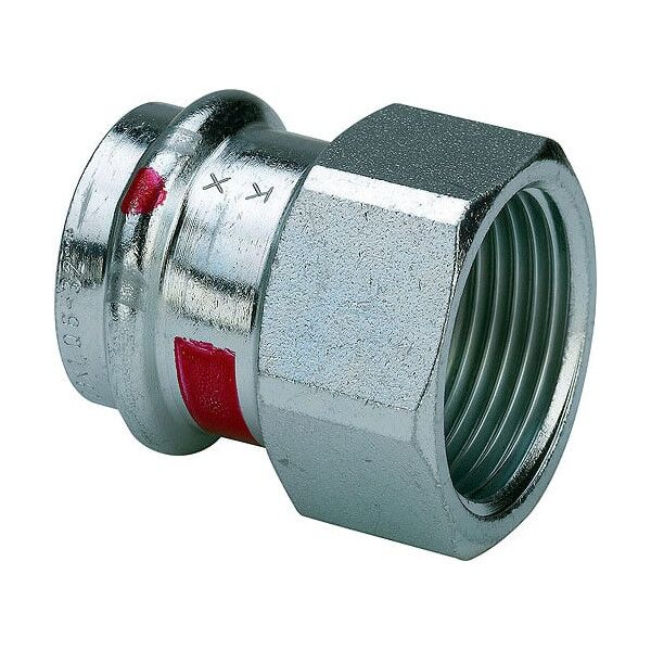Viega Złączka przejściowa z SC-Contur 22mm x GW 1" stal ocynkowana - 642167