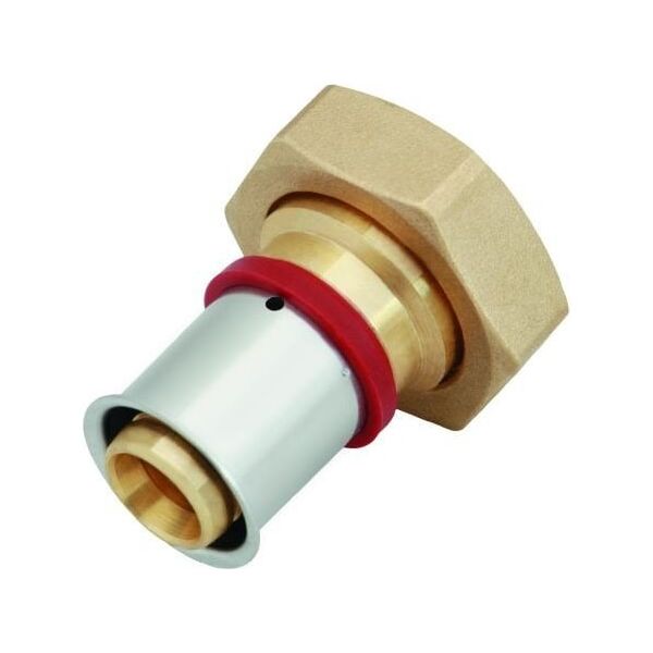 KAN-therm Półśrubunek PRESS LBP z płaskim uszczelnieniem 20mm x 3/4" - K-080253