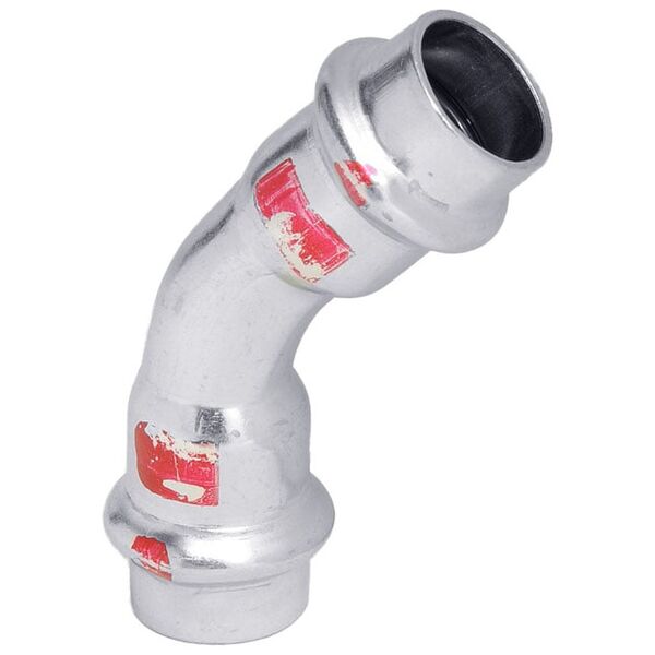 Viega Łuk 45° Prestabo z SC-Contur 54mm - 558321