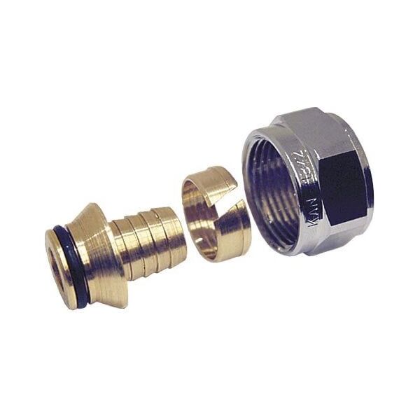 KAN-therm Śrubunek przyłączeniowy 25x3,5mm G1" z niklowaną nakrętką - 9003.67