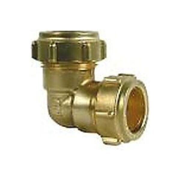 Conex Kolano CONEX COMPRESSION 18x18mm mosiądz - FF-1020401--
