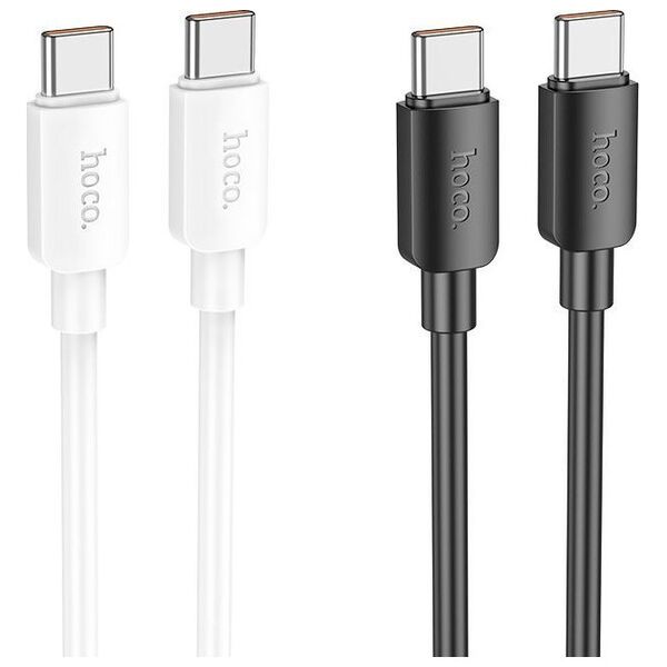 Kabel USB Hoco HOCO kabel Typ C do Typ C PD 6A 100W X96 1 m czarny