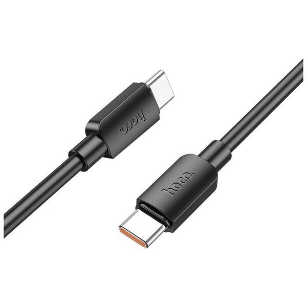 Kabel USB Hoco HOCO kabel Typ C do Typ C PD 6A 100W X96 1 m czarny