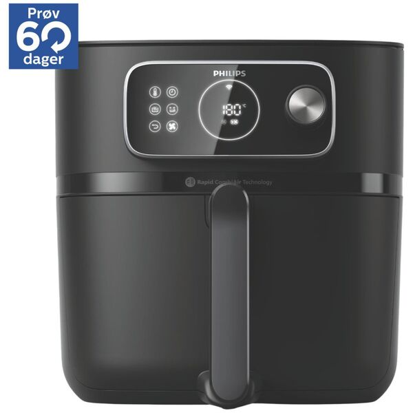 Philips XXL Airfryer | HD9876/90 Ovi | Power 2200 W | Capacity 8.3 L | Black