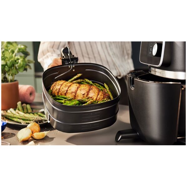Philips XXL Airfryer | HD9876/90 Ovi | Power 2200 W | Capacity 8.3 L | Black