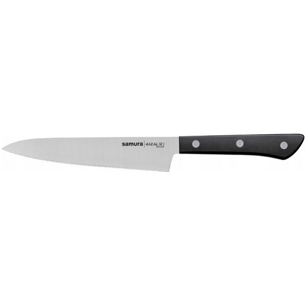 Nóż uniwersalny ząbkowany 15 cm Samura Harakiri
