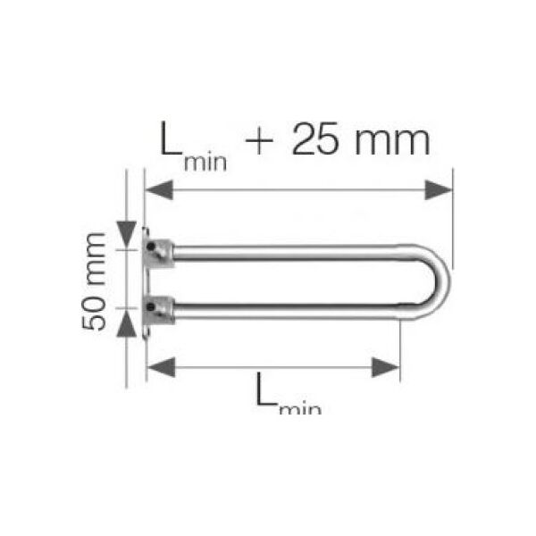 KAN-therm kolano zacisk ze wspornikiem 300mm 18x2.5 (1109068034)