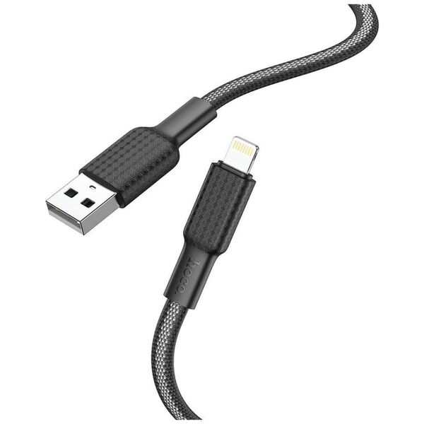 Kabel USB Partner Tele.com USB-A - Lightning Czarny