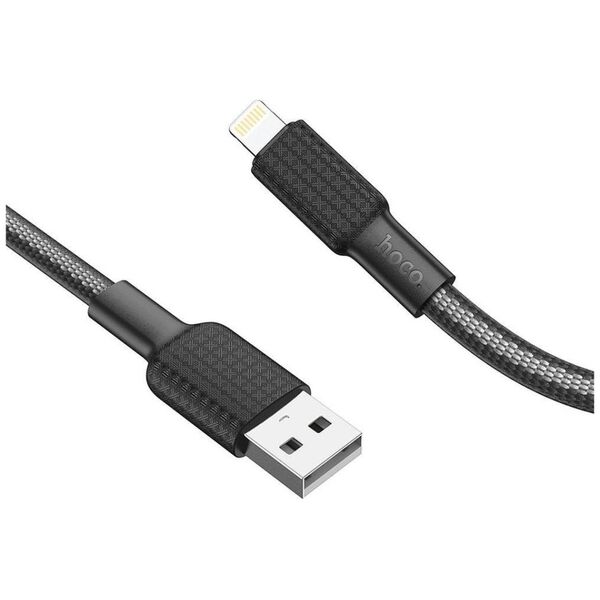 Kabel USB Partner Tele.com USB-A - Lightning Czarny
