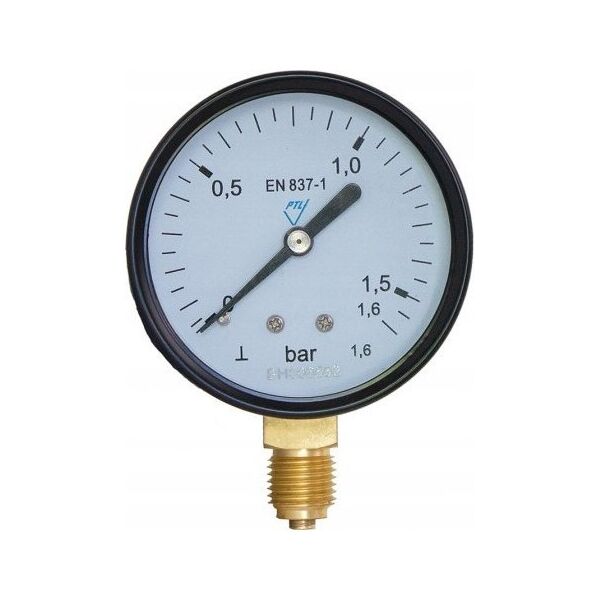 Manometr standardowy RF63 D201 0-1.6bar 1/4 RAD klasa 1,6 (S)A