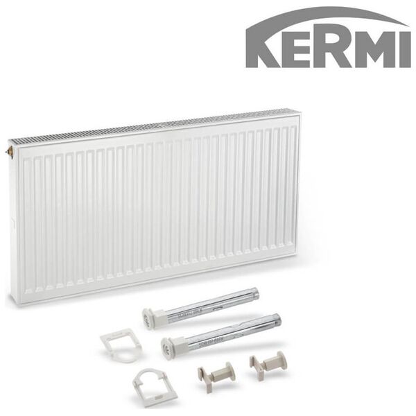 Grzejnik KERMI V 12/500/900 Z ZAWIESZENIAMI 769W LEWY