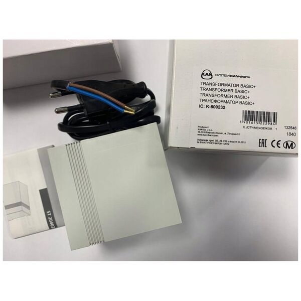 Transformator napięcia 230V-24V do listwy elektrycznej Basic+KAN-THERM