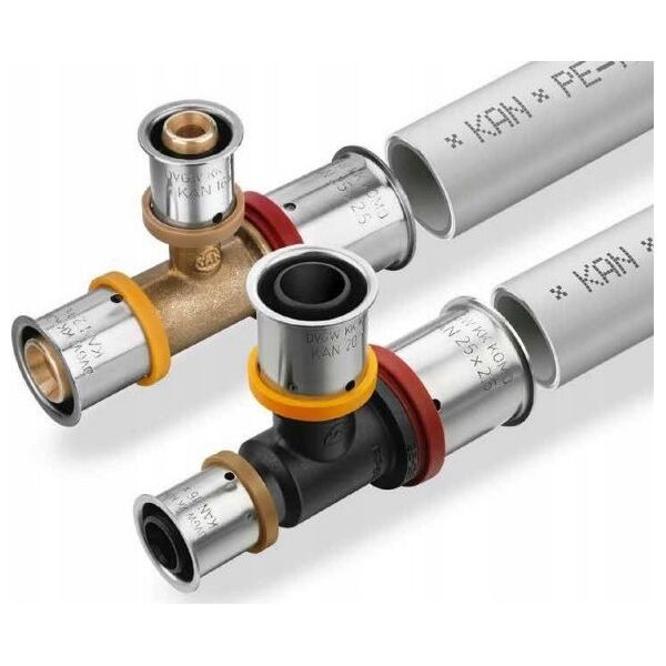 Kolano ścienne PPSU GW Press - 20 Rp1/2 L = 40 mmKAN-THERM