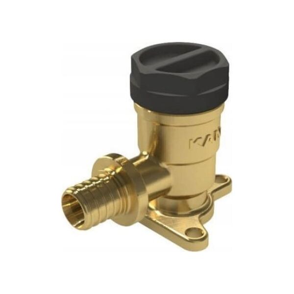 Kolano ścienne mosiężne z uszami GW UltraLine - 16 Rp1/2 L = 52.5 mmKAN-THERM