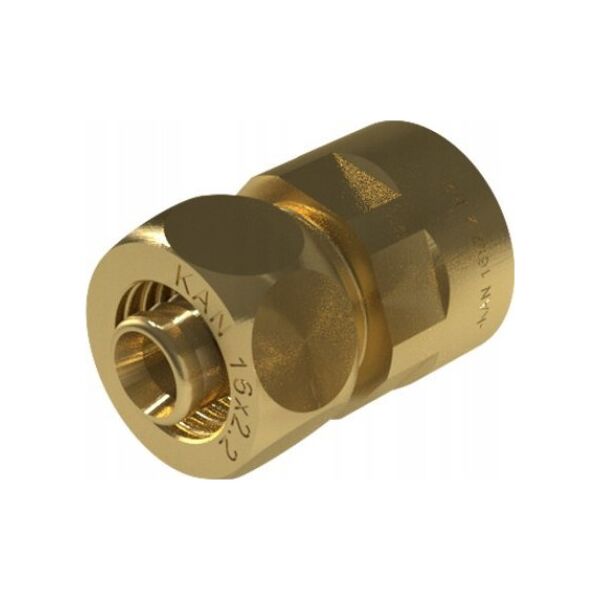 Złączka mosiężna skręcana GW UltraLine - 14 G1/2KAN-THERM