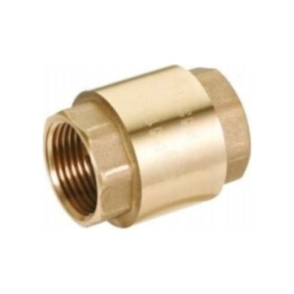 Zawór zwrotny STOP z zamknięciem metalowym GW/GW 3/4GW x 3/4GW