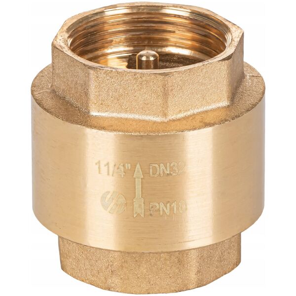 Zawór zwrotny STOP z zamknięciem metalowym GW/GW 1 1/4GW x 1 1/2GW