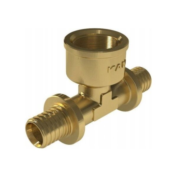 Trójnik mosiężny GW ultraLINE - 20 Rp3/4KAN-THERM