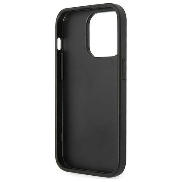 Karl Lagerfeld Etui Karl Lagerfeld do iPhone 14 Pro 6,1" hardcase srebrny/silver Glitter Flakes Ikonik