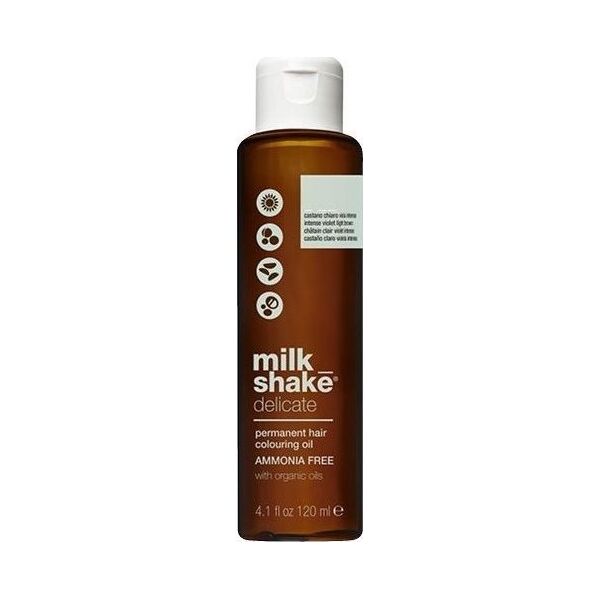Milk Shake Milk Shake, ευαίσθητο, χωρίς αμμωνία, μόνιμο λάδι βαφής μαλλιών, 4,7, 120 ml για γυναίκες 13076562 8032274010425