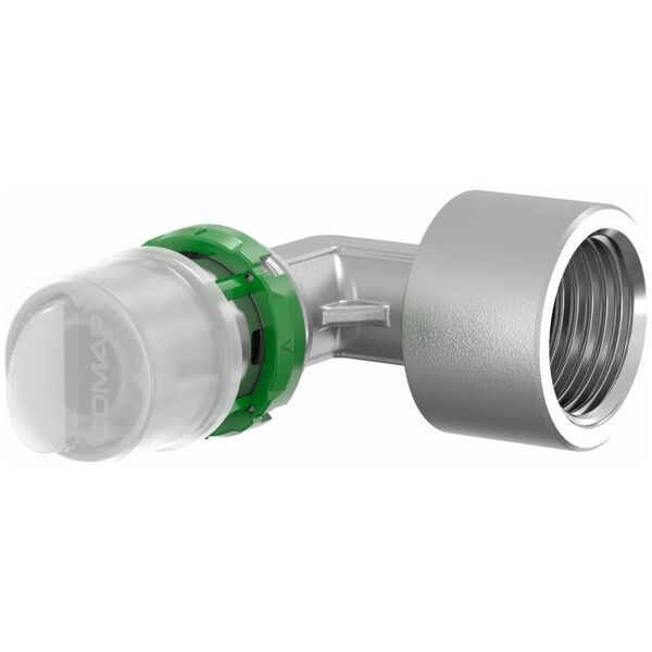 Kolano GW zaprasowywane MultiSkin mosiądz/ocynk 32x1 7090GW321