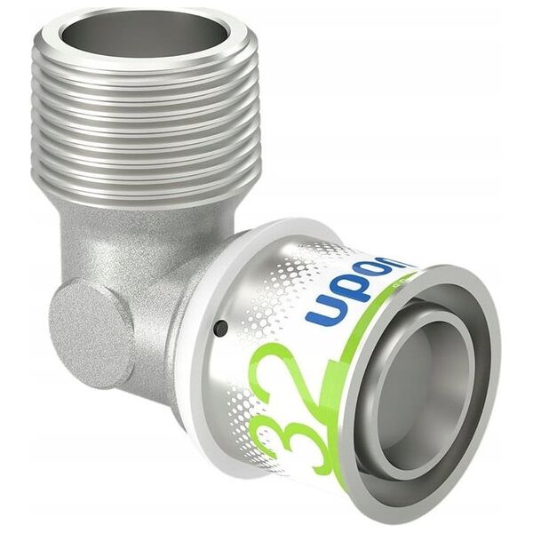Uponor S-Press PLUS kolano z gwintem zewn. 32-R1MT
