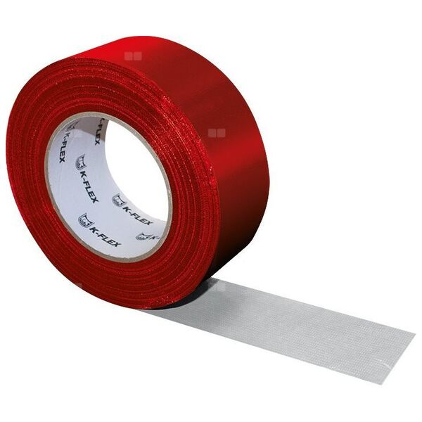 Taśma K-FLEX® CLOTH DUCT - 160 µm x 50 mm x 50 m - czerwona 85NDAL50050164R