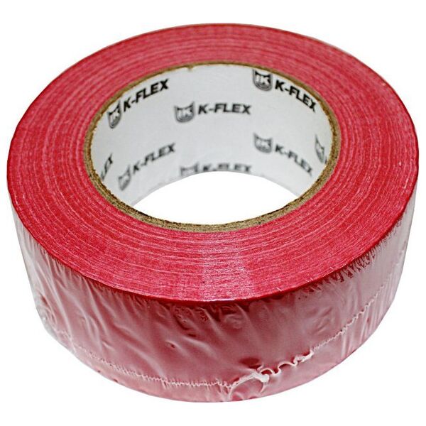 Taśma K-FLEX® CLOTH DUCT - 160 µm x 50 mm x 50 m - czerwona 85NDAL50050164R